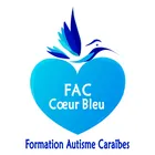 Logo de l'association Formation Autisme Caraïbes Coeur Bleu